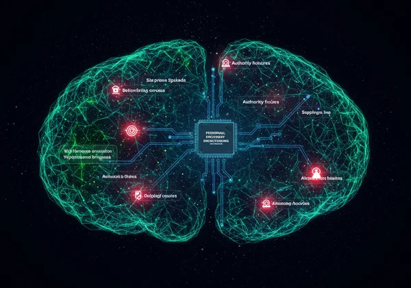 AI analyzing social anxiety triggers and patterns