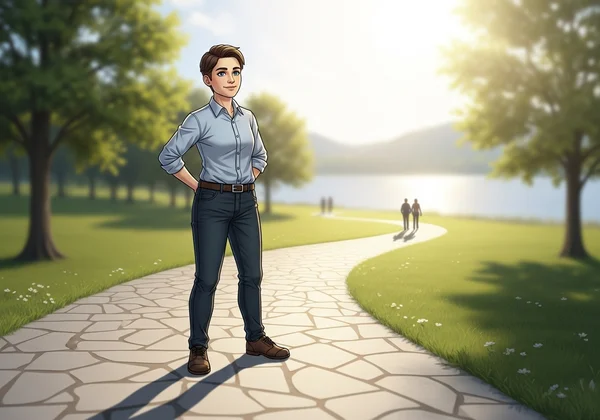 自信をつけ、旅の先を見据える人