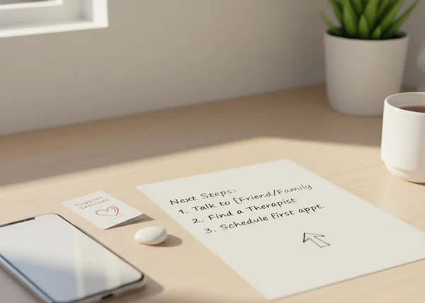 Calm next-step plan after assessment