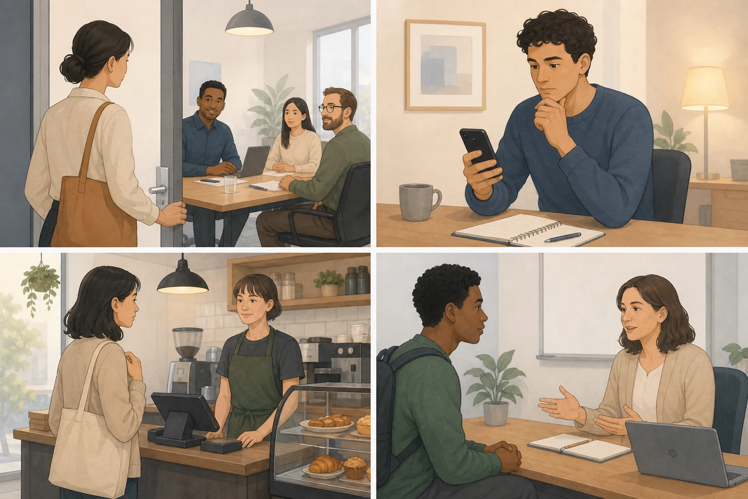 Everyday social phobia examples