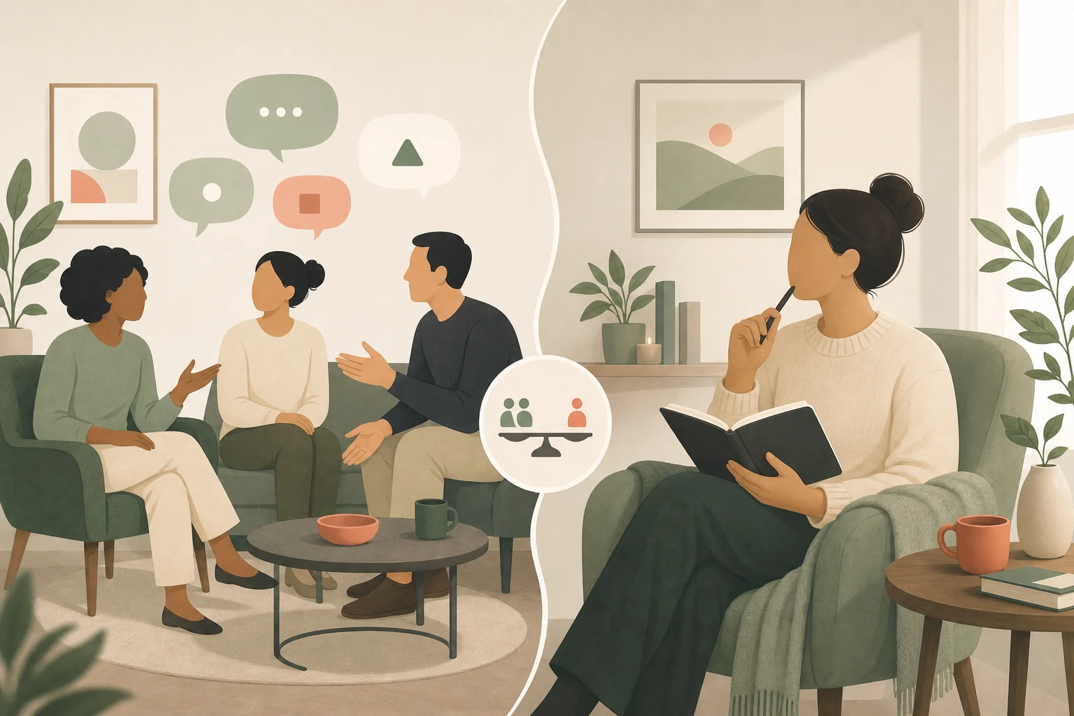 Social situations and anxiety patterns